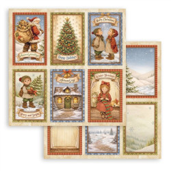 Stamperia Silent Night Paper Pack 30x30cm