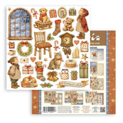 Stamperia Silent Night Paper Pack 30x30cm