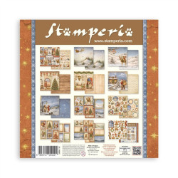 Stamperia Silent Night Paper Pack 30x30cm