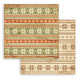 Stamperia Silent Night MAXI Backgrounds Paper Pack 30x30cm