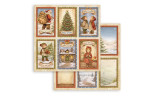 Stamperia Silent Night Paper Sheets 6 Cards 30x30cm