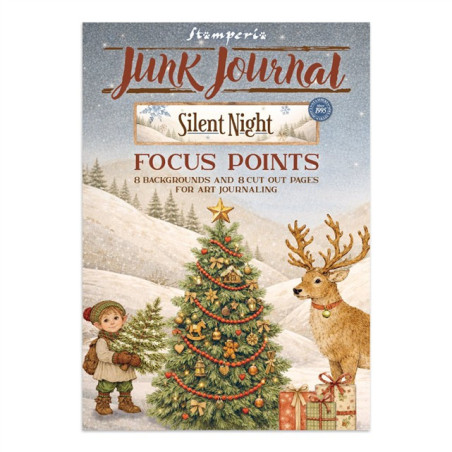 Stamperia Silent Night Junk Journal A5 Focus Points