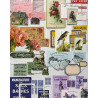 Idea-ology Tim Holtz Palette Ephemera Snippets 136pz