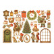 Stamperia Silent Night Ephemera 36pz