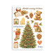 Stamperia Silent Night A5 Washi Pad 8pz
