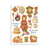 Stamperia Silent Night A5 Washi Pad 8pz