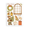 Stamperia Silent Night A5 Washi Pad 8pz