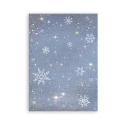 Stamperia Silent Night A5 Washi Pad 8pz