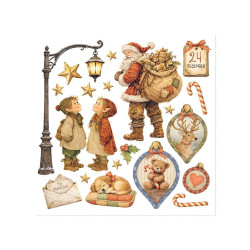 Stamperia Silent Night Rub-On Assortment
