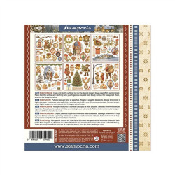 Stamperia Silent Night Rub-On Assortment