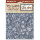 Stamperia Silent Night A6 Rice Paper Backgrounds Selection 8fogli