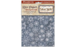 Stamperia Silent Night A6 Rice Paper Backgrounds Selection 8fogli