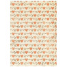 Stamperia Silent Night A6 Rice Paper Backgrounds Selection 8fogli