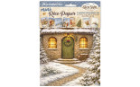 Stamperia Silent Night A6 Mini Rice Paper Selection 8fogli