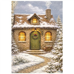 Stamperia Silent Night A6 Mini Rice Paper Selection 8fogli
