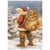Stamperia Silent Night A6 Mini Rice Paper Selection 8fogli