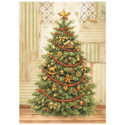 Stamperia Silent Night A6 Mini Rice Paper Selection 8fogli