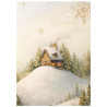 Stamperia Silent Night A6 Mini Rice Paper Selection 8fogli