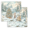 Stamperia White Christmas Paper Pack 20x20cm