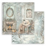 Stamperia White Christmas Paper Pack 20x20cm