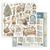 Stamperia White Christmas Paper Pack 20x20cm