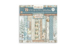 Stamperia White Christmas MAXI Backgrounds Paper Pack 20x20cm