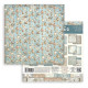 Stamperia White Christmas MAXI Backgrounds Paper Pack 20x20cm