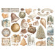 Stamperia White Christmas Die Cuts Assorted