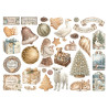 Stamperia White Christmas Die Cuts Assorted