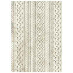 Stamperia White Christmas A6 Rice Paper Backgrounds Selection 8fogli