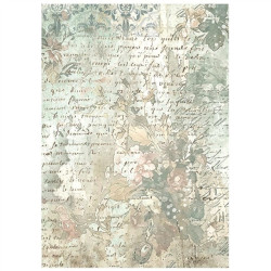 Stamperia White Christmas A6 Rice Paper Backgrounds Selection 8fogli