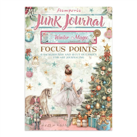 Stamperia Winter Magic Junk Journal A5 Focus Points