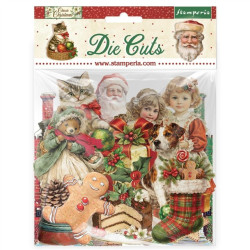 KIT Stamperia Classic Christmas Art Journaling Selection by Vicky Papaioannou