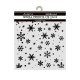 Stamperia Thick Stencil Christmas Snowflakes Pattern