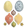 Stamperia Silicon Mould A5 Christmas Balls
