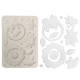 Stamperia Silicon Mould A5 Christmas Winter Landscape