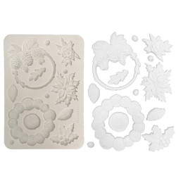 Stamperia Silicon Mould A5 Christmas Winter Landscape