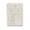 Stamperia Silicon Mould A5 Christmas Cottage