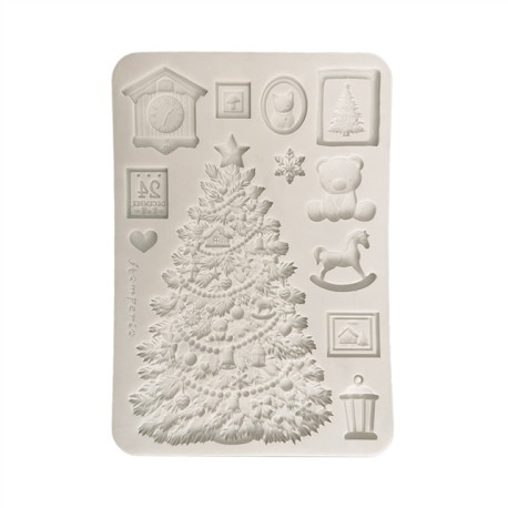Stamperia Silicon Mould A5 Christmas Tree