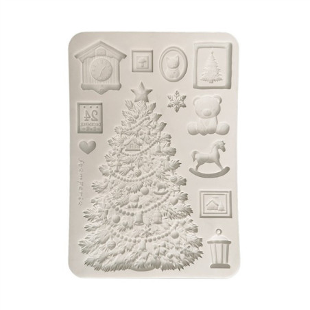 Stamperia Silicon Mould A5 Christmas Tree