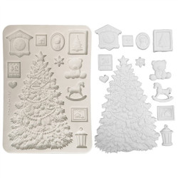 Stamperia Silicon Mould A5 Christmas Tree