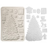 Stamperia Silicon Mould A5 Christmas Tree