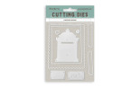 Stamperia Christmas Message A6 Cutting Dies