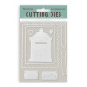Stamperia Christmas Message A6 Cutting Dies