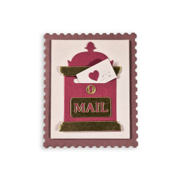 Stamperia Christmas Message A6 Cutting Dies