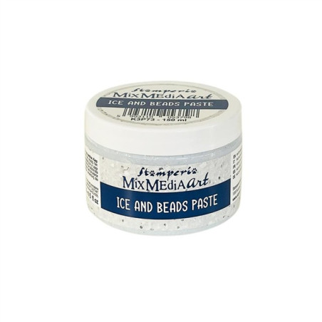 Stamperia Mixed Media Art Ice and Beads Paste 150ml