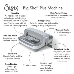 NEW SIZZIX Big Shot PLUS MACHINE ONLY 667140 2026