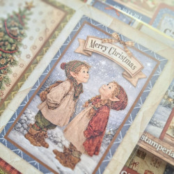 Stamperia Silent Night Paper Sheets 6 Cards 30x30cm