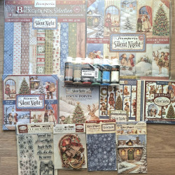Stamperia Silent Night Rub-On Assortment
