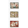 Stamperia Silent Night A5 Washi Pad 8pz